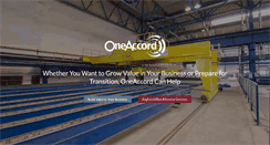 Desktop Screenshot of oneaccordpartners.com
