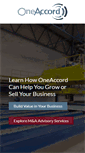 Mobile Screenshot of oneaccordpartners.com